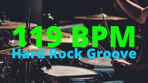 119 BPM DRUM BEAT HARD ROCK 4 4 DRUM TRACK DRUM BEAT By