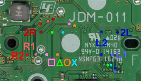 13 Versions Dualshock 4 Ps4 Controller Pcb Circuit Board Diagram