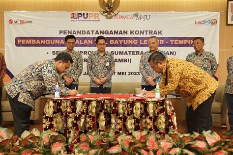 Ditargetkan Rampung Hutama Karya Bangun Tol Bayung Lencir Tempino