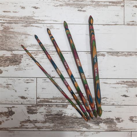 Knitpro Symfonie Double Ended Crochet Hook Set Etsy UK