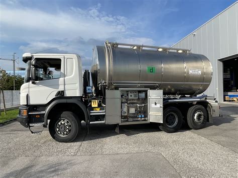 AMC System installed on milk collection truck - ACRAM Flowing Technologies