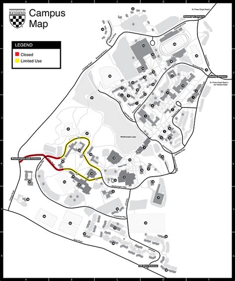 Richmond University Campus Map