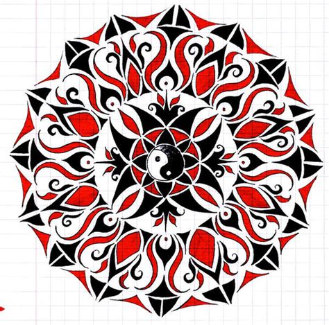 Gothic Mandala Coloring Pages