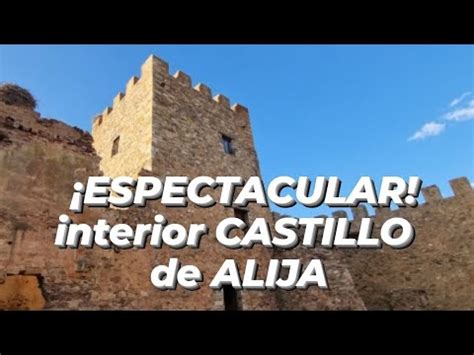 ESPECTACULAR CASTILLO de ALIJA El MEJOR ARTE MUDÉJAR YouTube