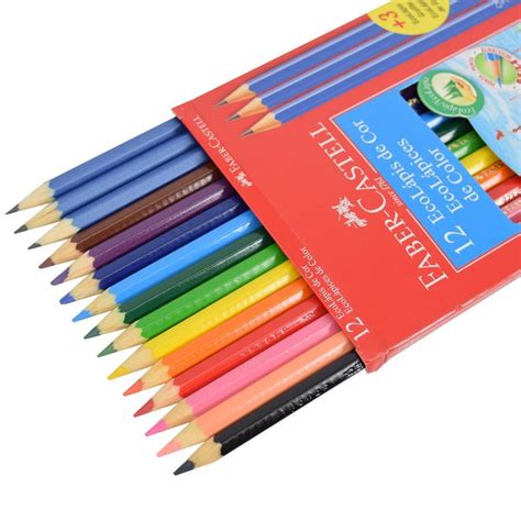 L Pis De Cor Cores Caras E Cores Faber Castell Ale Papelaria