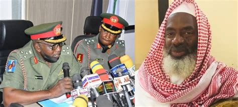 Banditry Nigerian Army Tackles Sheikh Gumi Broom Media