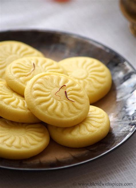 Kesar Peda Recipe - Step by Step Recipe - Krishna Janmashtami Special ...