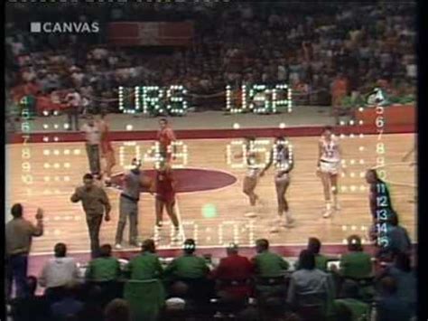 Olympic Games Drama Finale Basket Usa Ussr Youtube