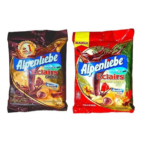 Jual Manis Meleleh Permen ALPENLIEBE ECLAIRS 144 GR Kembang Gula Lunak