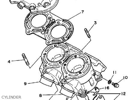 Yamaha YFZ350A BANSHEE 1990 Parts Lists And Schematics