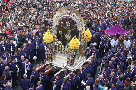 Se Or De Los Milagros Fechas Recorridos Y Acciones Significativas De