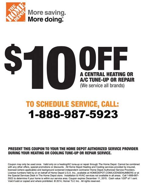 The Home Depot Installation Coupon