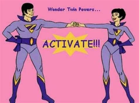 Wonder Twin Powers Activate From The 1970s Superfriends Cartoon