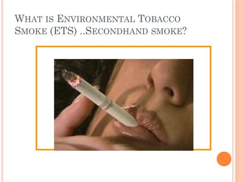 Ppt Effects Of Secondhand Smoke Powerpoint Presentation Free