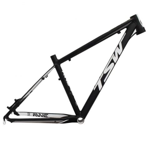 Quadro Tsw Awe S Preto Branco Mtb Aluminio Super Light Submarino