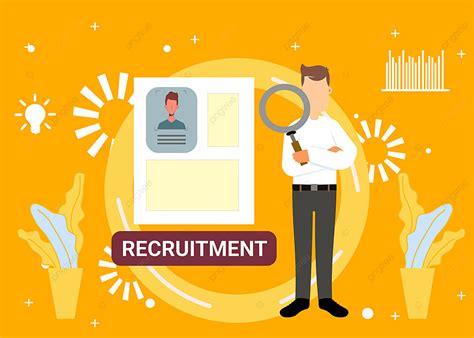 Creative Recruitment And Job Search Background Creative Recruitment