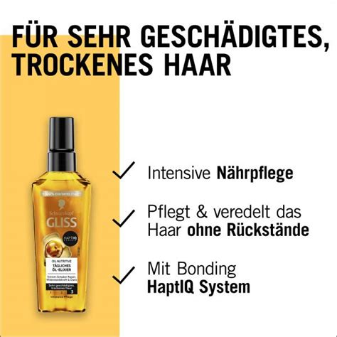 Schwarzkopf Gliss Kur Oil Nutritive tägliches Öl Elixier online kaufen