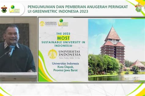 UI Pertahankan Posisi Pertama Dari 145 Universitas Di Indonesia Versi