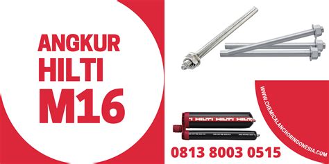 Angkur Hilti M16 Chemical Anchor Indonesia