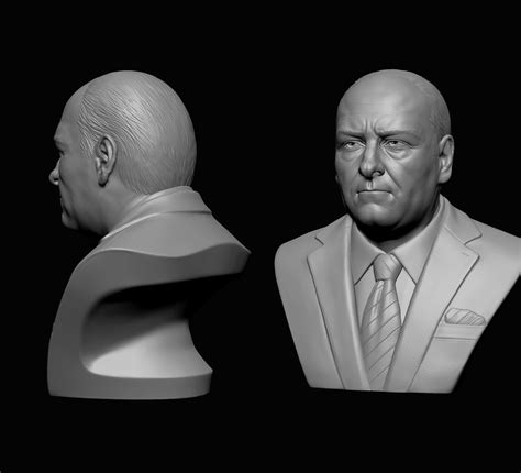 Tony Soprano 3D model 3D printable | CGTrader