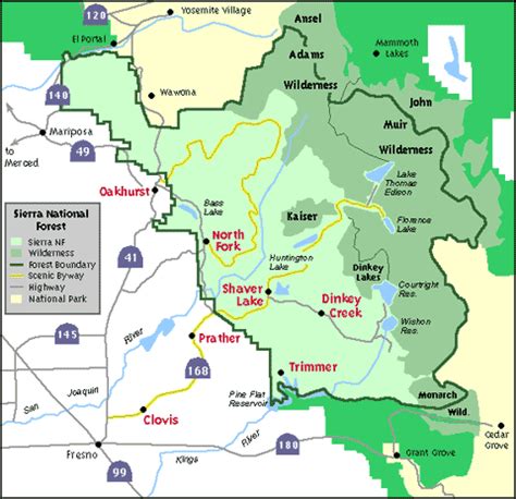 Stanislaus National Forest John Muir Project