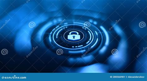 Cyber Security Data Protection Business Technology Privacy Concept