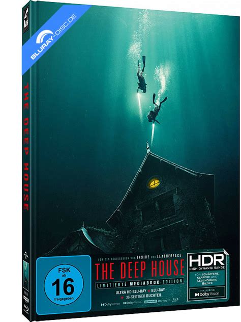 The Deep House K Limited Mediabook Edition Cover B K Uhd Blu Ray