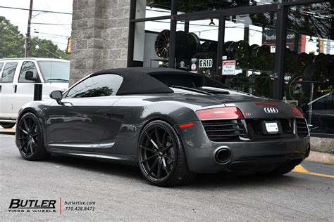 Audi R8 With 20in Front And 21in Rear Vorsteiner V FF 109 Wheels And