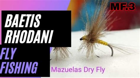 FLY TYING DRY FLY 2021 Montaje PASO A PASO Mosca BAETIS RHODANI CDC