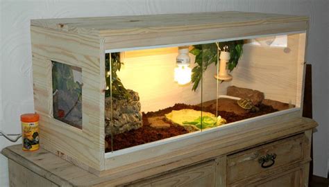 Comment Fabriquer Un Terrarium En Bois Pour Tortue Housekeeping