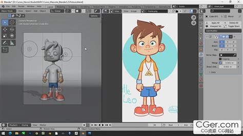 CGer Udemy Creating Simple Characters For Beginners In Blender