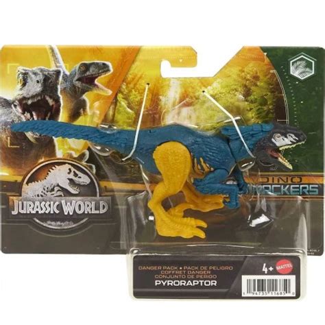 JURASSIC WORLD DINO TRACKERS PARK JURAJSKI MATTEL DINOZAUR PYRORAPTOR