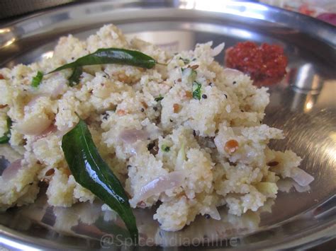 Samba Godhumai Rava Upma Cracked Wheat Upma Spiceindiaonline