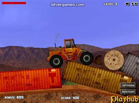 Bulldozer Mania Play Online On Silvergames 🕹️