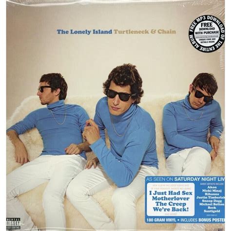 The Lonely Island Turtleneck And Chain 12 Vinyl 2011 Us Lp Dvd Rihanna Akon Ebay