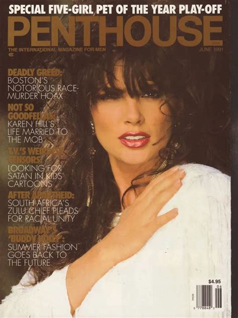 Penthouse June 1991 June 1991 Penthouse Magazine Used Back Issu