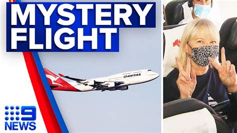 Coronavirus What Its Like Onboard Qantas Mystery Flight 9 News