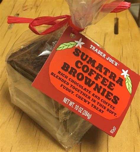 What S Good At Trader Joe S Trader Joe S Sumatra Coffee Brownies