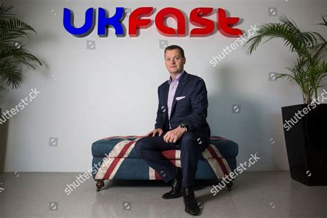 Lawrence Jones Founder Ukfast Jones Has Editorial Stock Photo Stock