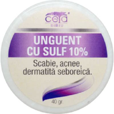 Unguent Cu Sulf 10 40 G Ceta Naturisti Ro