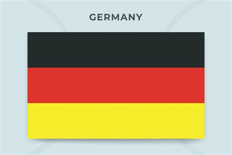 Germany national flag design template 25550586 Vector Art at Vecteezy