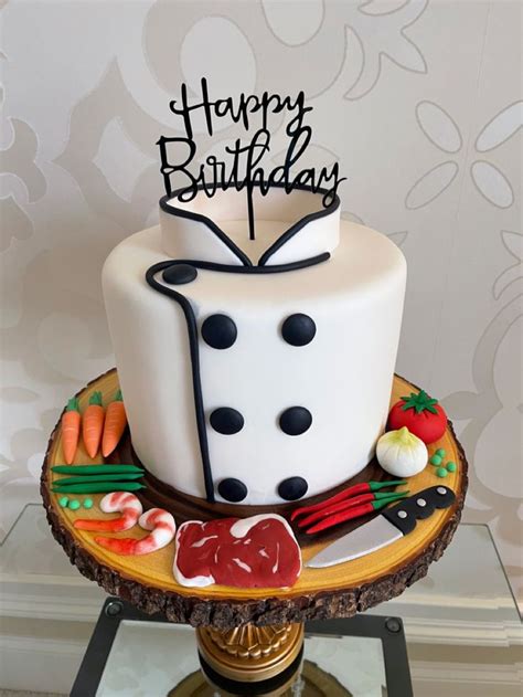 Chef birthday cake! | Pretty birthday cakes, Cake designs birthday ...