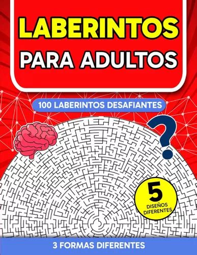 Laberintos Para Adultos Cuaderno Con 100 Páginas De Puzzles Envío gratis