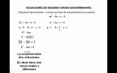 Ecuaciones De Segundo Grado Ley De Signos Hot Sex Picture