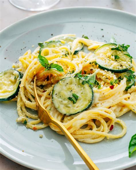 Creamy Zucchini Pasta A Couple Cooks