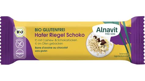 Alnavit Bio Hafer Riegel Schoko 50G online bestellen MÜLLER