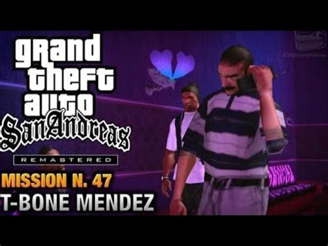 Gta San Andreas Mission T Bone Mendez Youtube