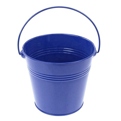 Metal Pail Bucket Party Favor, 5-Inch, Royal Blue - Walmart.com