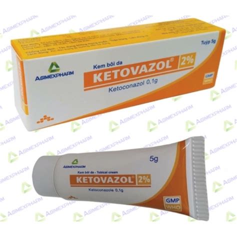 Ketovazol Ketoconazol Agimexpharm Tube G