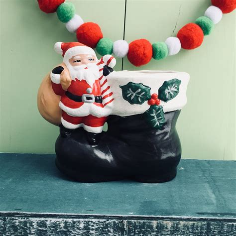 Santa Claus Boot Planter